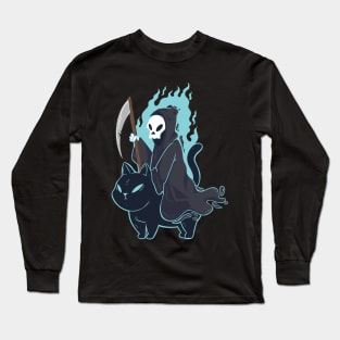 Halloween Grim Reaper Long Sleeve T-Shirt